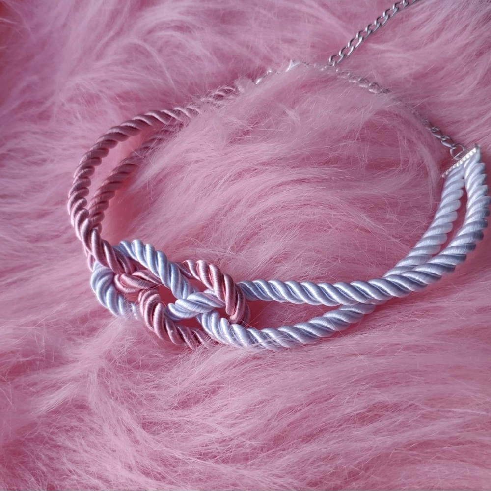 Shibari Collar Choker Necklace Adjustable Length